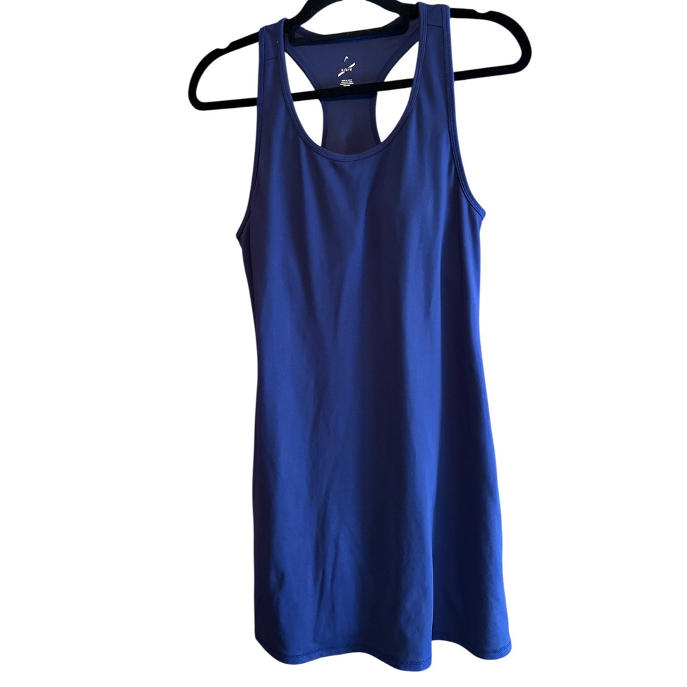 Head Women's Activewear Dress Racerback Royal‎ Blue Athleisure Medium M - Picture 4 of 7